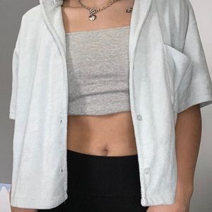 Women’s Collared CropTop